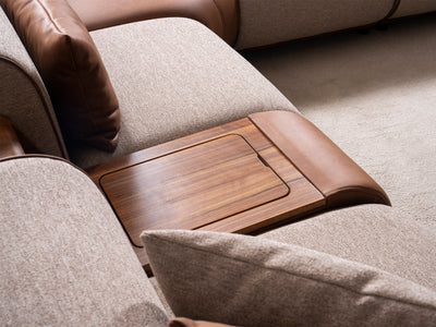 Grande 133.8" / 118" Wide Sectional