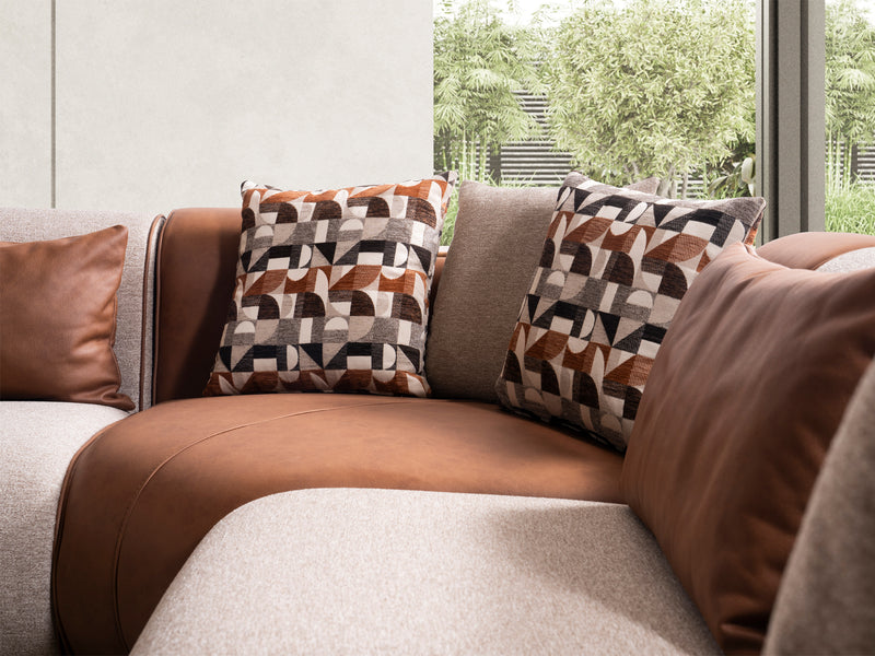 Grande 133.8" / 118" Wide Sectional