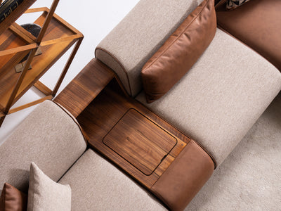 Grande 133.8" / 118" Wide Sectional