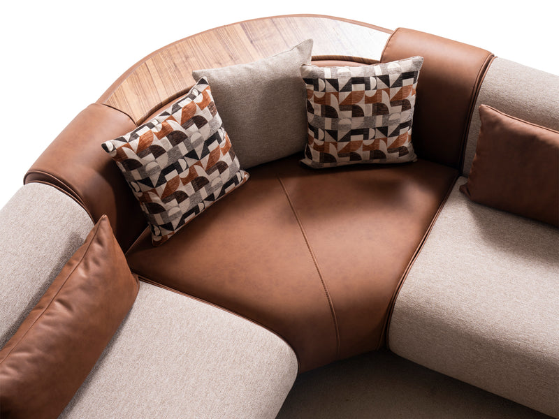 Grande 133.8" / 118" Wide Sectional