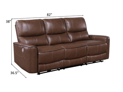 Greenfield 82" Wide Recliner Sofa