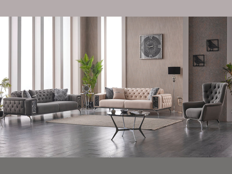 Gucci 32.7" Wide Tufted Armchair