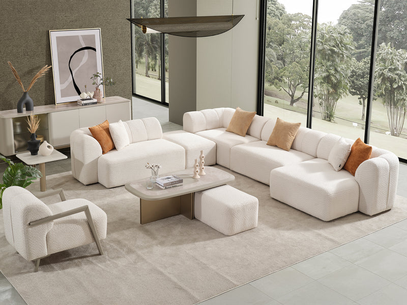 Harley 148.8" / 118.5" Wide Sectional