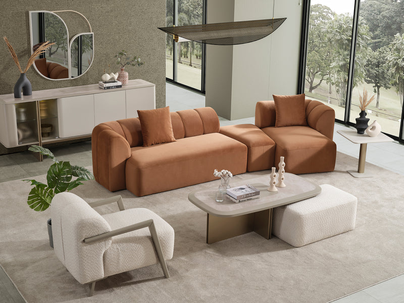 Harley Mini Sectional Living Room Set