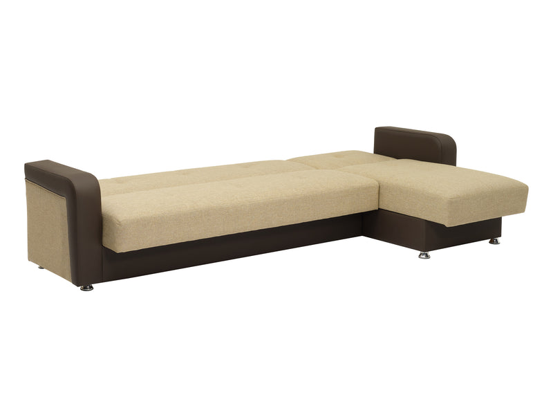 Harmoni Leather Convertible Sectional