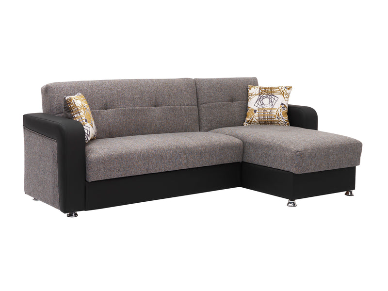 Harmoni Leather Convertible Sectional