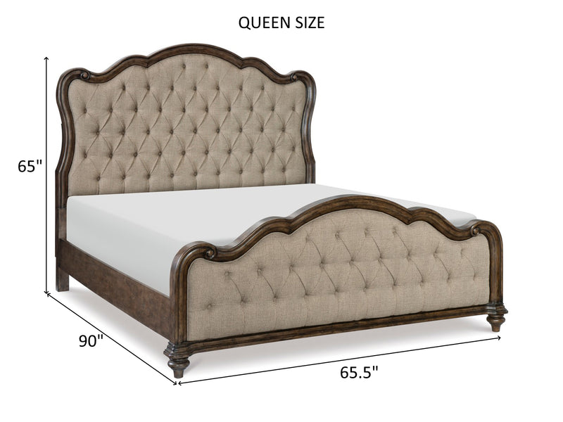 Heath Court 1682 Traditional Platform Bed
