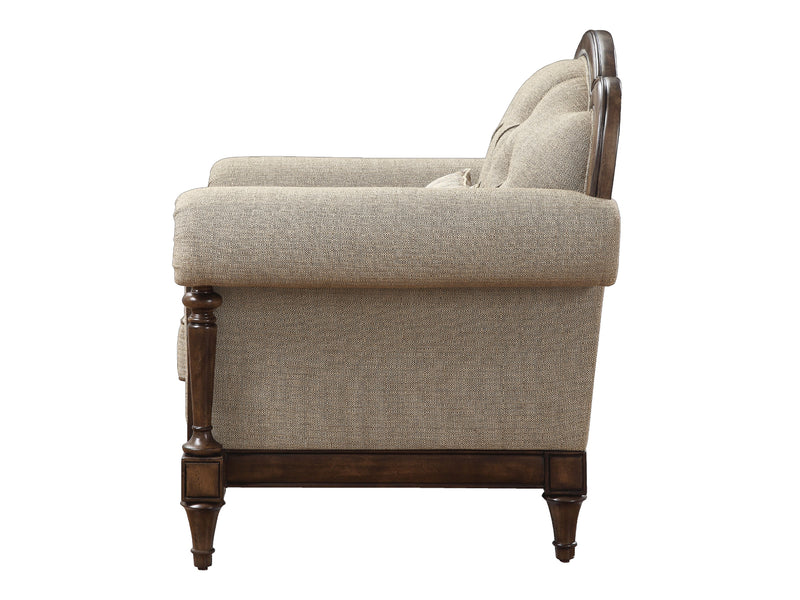 Heath Court 1682 47" Wide Tufted Upholstery Traditional Armchair