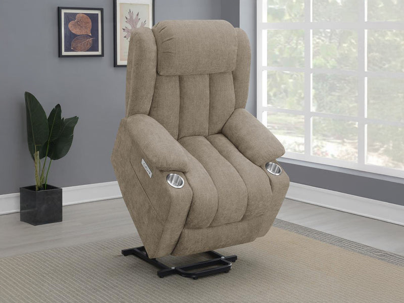 Houston Coast 37" Wide Power Lift Recliner Chair