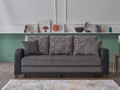 Haustin 91.3" Wide Convertible Sofa