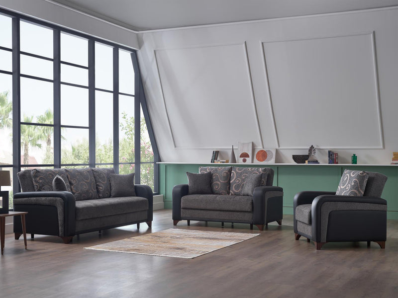Austin Bello 67.3" Wide Convertible Loveseat