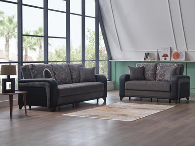 Austin Bello 67.3" Wide Convertible Loveseat