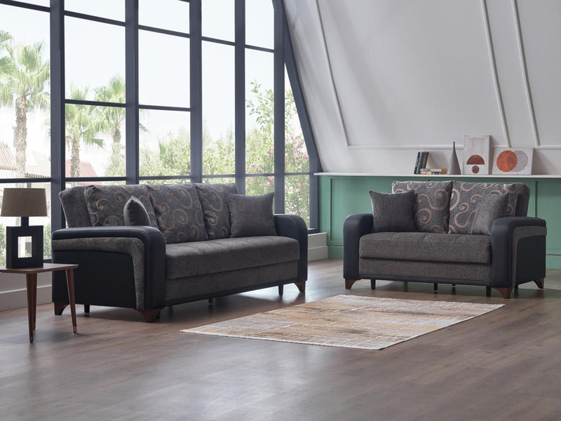 Austin Bello 67.3" Wide Convertible Loveseat