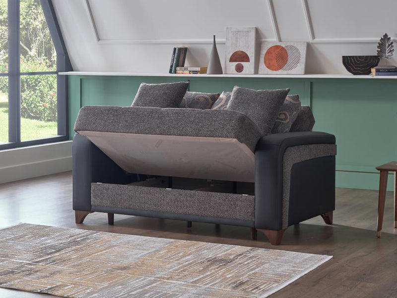 Austin Bello 67.3" Wide Convertible Loveseat