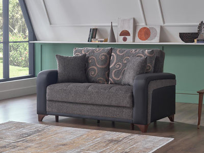 Austin Bello 67.3" Wide Convertible Loveseat