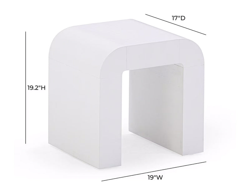 Hump 19" Wide Side Table