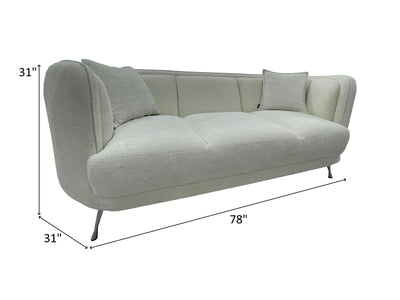 Hypnos 78" Wide Loveseat