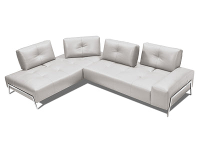 I763 126" / 89" Wide Leather Sectional