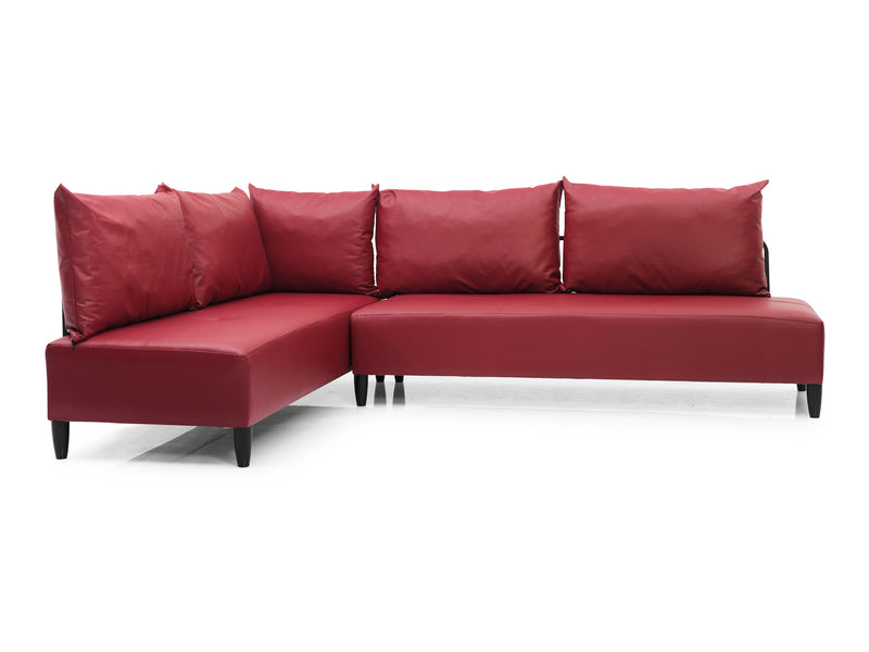 Inferno 98" / 70" Wide Leather Sectional