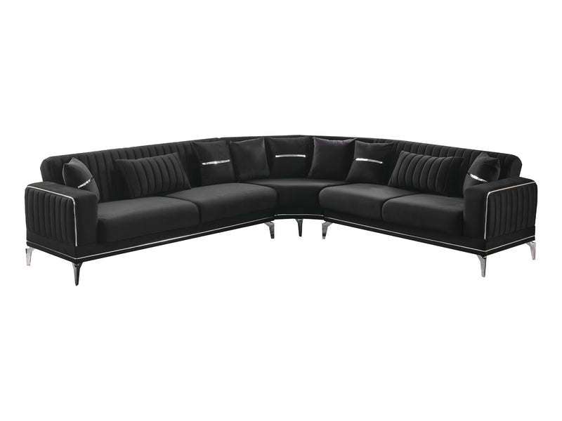 Intra 124" / 108" Wide Convertible Sectional