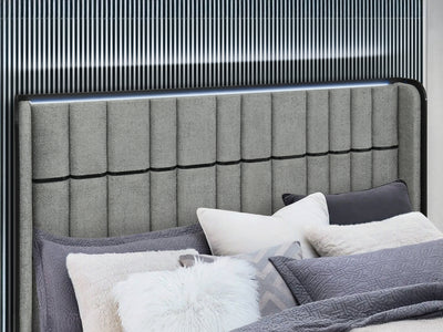 Isabella Glo Platform Bed With LED, Speaker and 50″ TV Lift