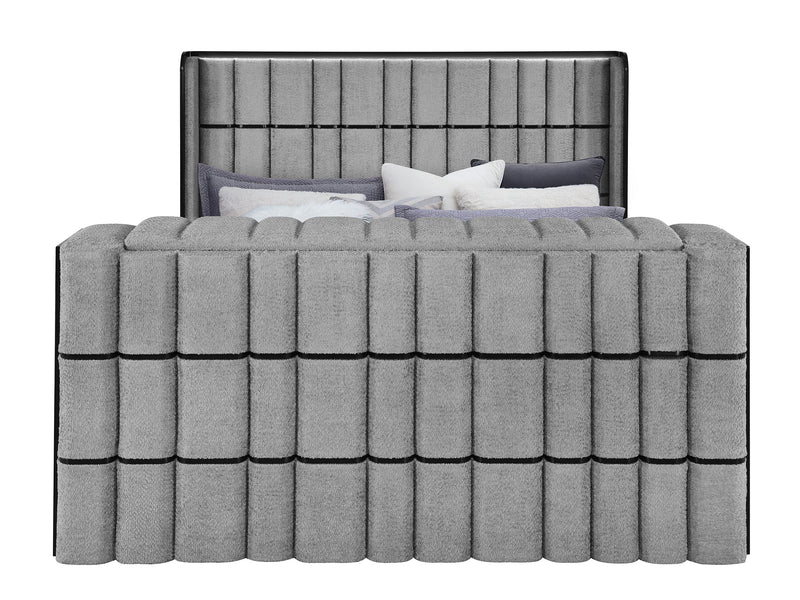 Isabella Glo Platform Bed With LED, Speaker and 50″ TV Lift