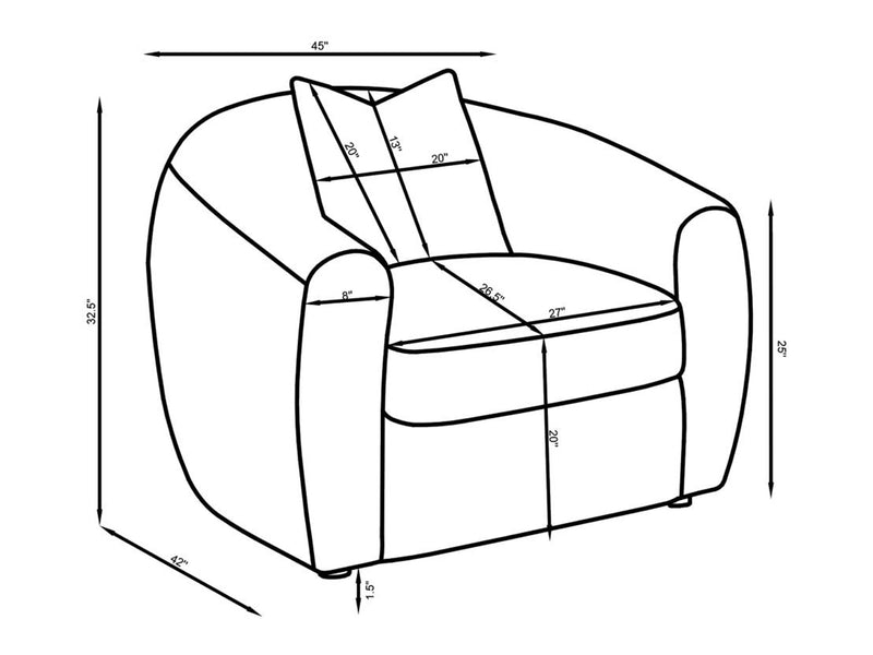 Isabella Living Room Set