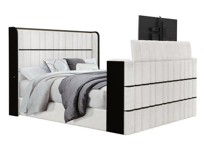 Isabella Glo Platform Bed With LED, Speaker and 50″ TV Lift