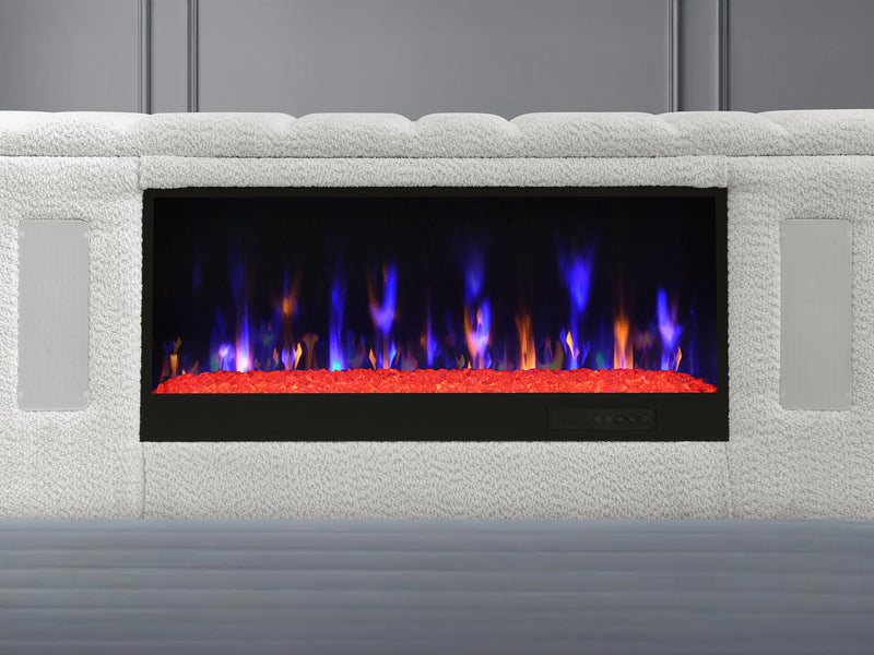 Isabella Glo Platform Bed With LED, Speaker and 50″ TV Lift