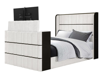 Isabella Glo Platform Bed With LED, Speaker and 50″ TV Lift