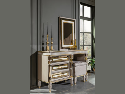 Istanbul 59" Wide Dresser With Mirror
