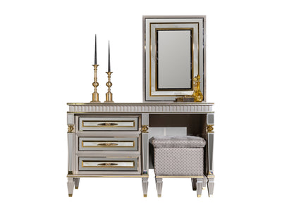 Istanbul 59" Wide Dresser With Mirror