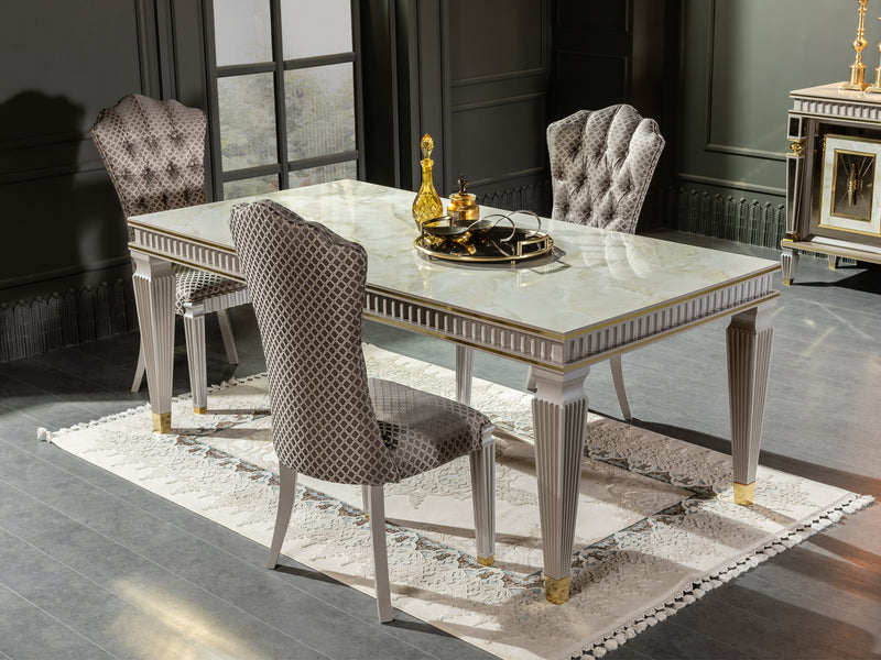 Istanbul 6 Person Dining Room Set