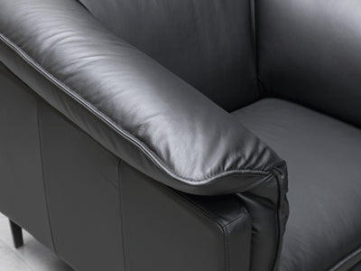 F011 42" Wide Leather Armchair