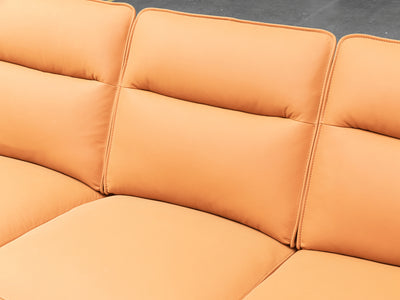 GM530 96" Wide Leather Sofa