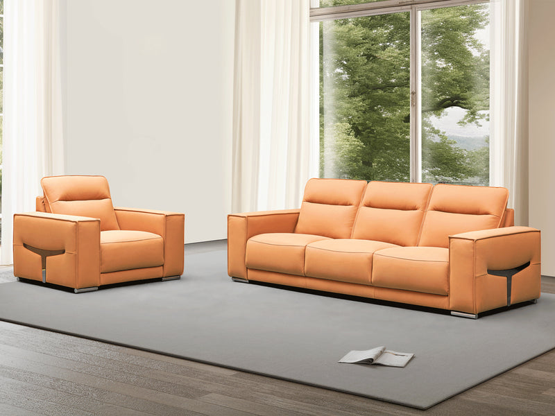 GM530 96" Wide Leather Sofa
