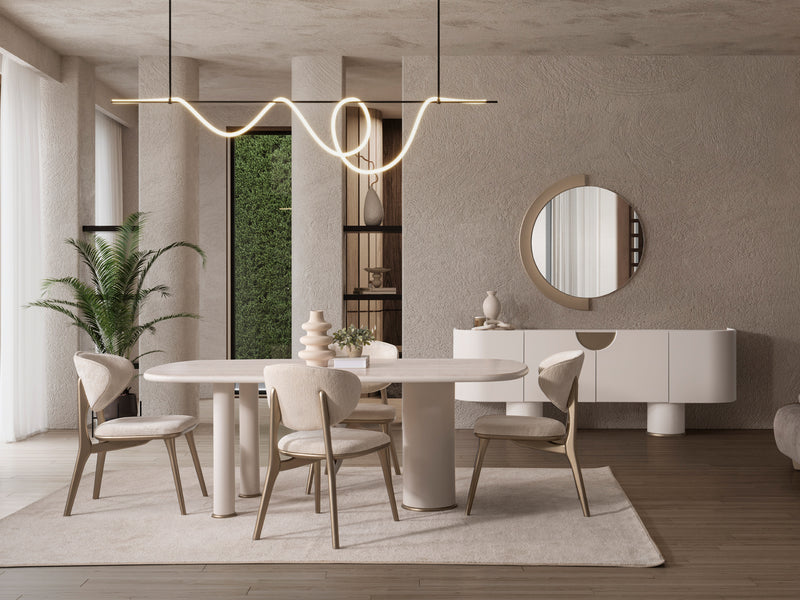 Iznik 6 Person Dining Room Set