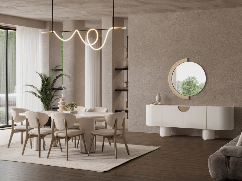 Iznik 6 Person Dining Room Set