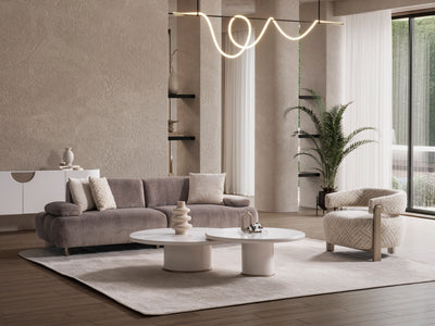 Iznik Extendable Living Room Set