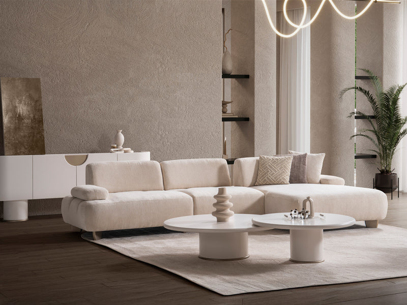 Iznik Extendable Sectional Living Room Set