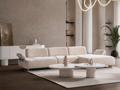 Iznik Extendable Sectional Living Room Set