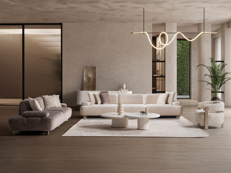 Iznik Extendable Living Room Set