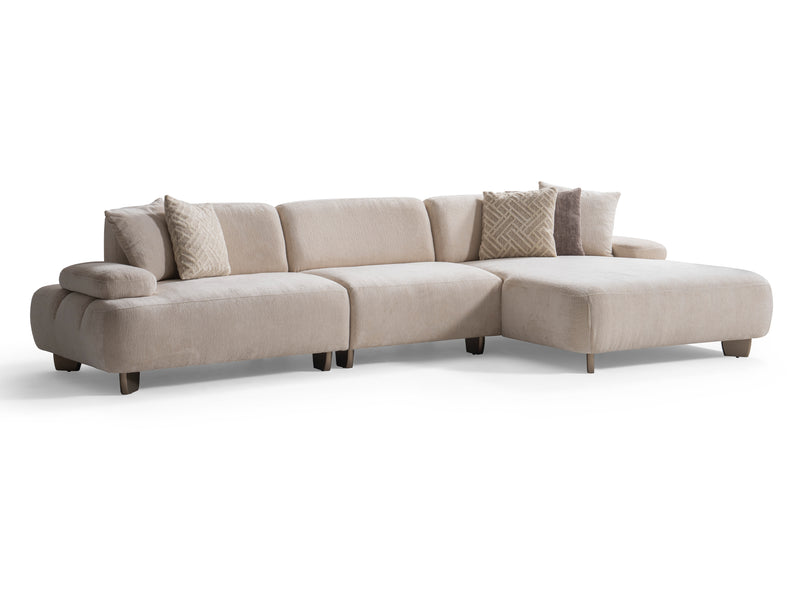 Iznik Extendable Sectional Living Room Set