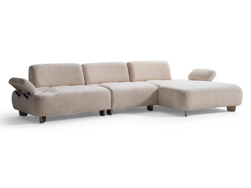 Iznik Extendable Sectional Living Room Set