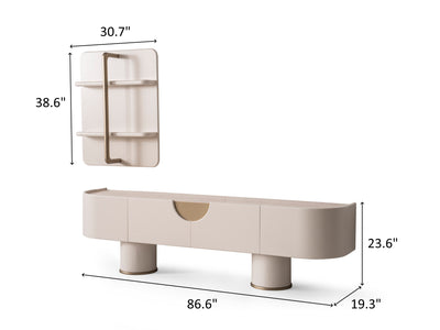 Iznik Extendable Living Room Set