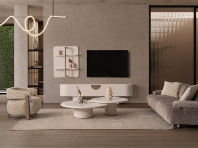 Iznik Extendable Living Room Set