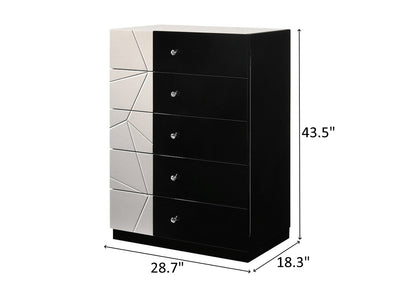 Turin 28.7" Wide 5 Drawer Chest