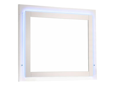 Jeremaine 63" Wide 6 Drawer Dresser With Mirror