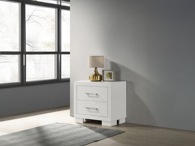 Jessica 22.7" Tall 2 Drawer Nightstand