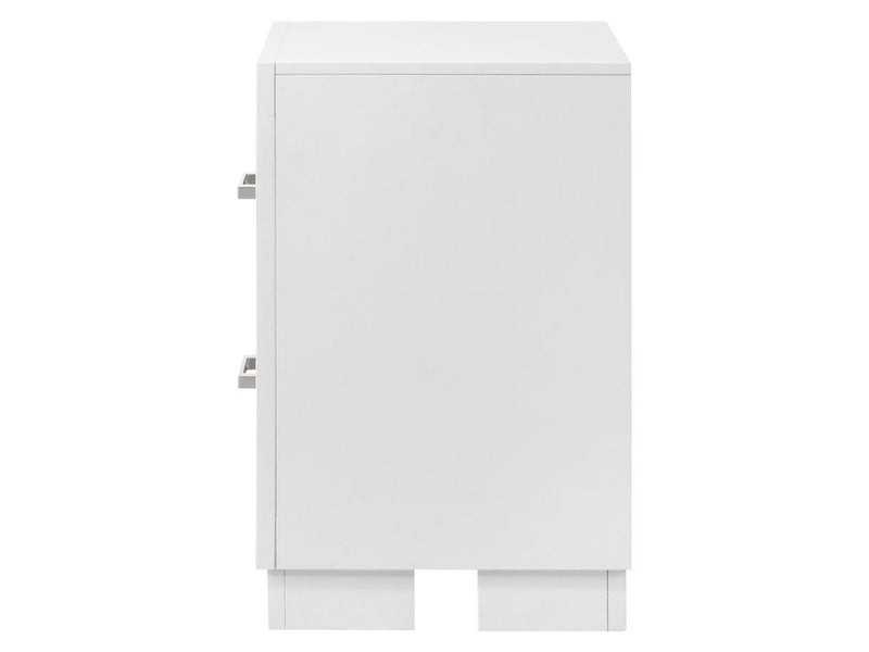 Jessica 22.7" Tall 2 Drawer Nightstand